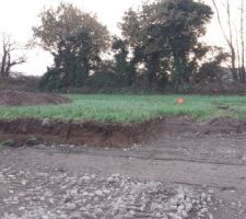 Notre futur terrain le lot 22