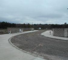 Suite travaux partie 1 du lotissement (cl&ocirc;ture)