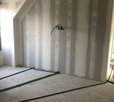 Avant pose carrelage