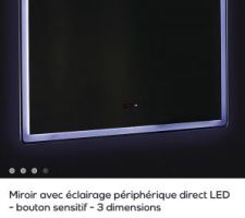 Miroir  sdb enfants et rdc