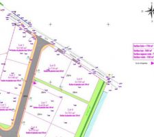 Plan du lotissement : lot7