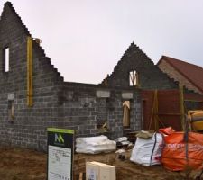 Le second pignon est terminé.....