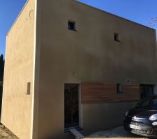 Et voilà : mix red cedar enduit