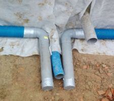 Drainage - conflit entre tuyau AEP et drainage