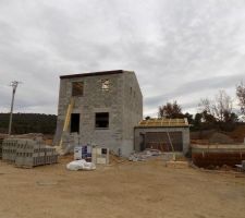Charpente quasiment finie