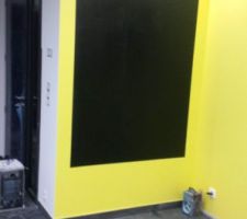 Peinture magnetique et tableau