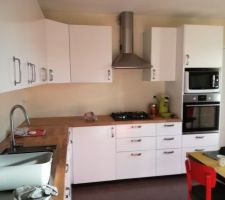 La cuisine, 7 ans apr&egrave;s la construction