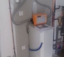 Adoucisseur d'eau installer