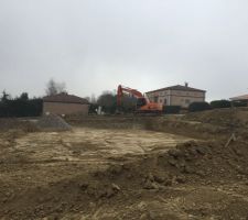 Terrassement fini !