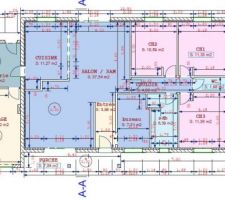 Ci joint le plan de la maison