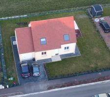 Photo aérienne prise par un drone