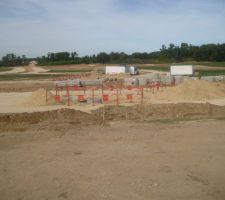 Viabilisation du lotissement en cour