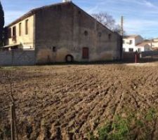 Fin de la viabilisation, le terrain finalement ressemble au d&eacute;but mais en plus boueux...