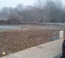 Terrain fraichement sign&eacute;