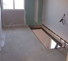 Mezzanine vu escalier