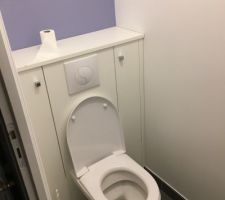 Wc suspendu du RDC