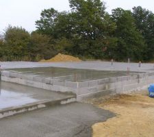 Dalle coul&eacute;e enfin on se rend compte de la surface de la maison