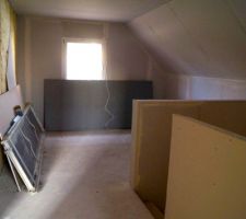 Cloisons - Vue sur la mezzanine (bureau)