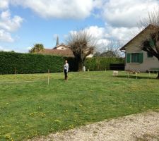 Implantation de notre future maison, &ccedil;a ne fait pas grand!