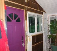 Phase : démolition ancienne buanderie
Etape 1 : suppression lambris