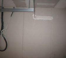 Isolation du garage 2 emplacement du compteur, disjoncteur