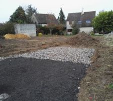 Accès chantier et protection trottoir