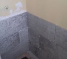 Sde que mon mari termine avec pose de la faience.