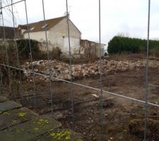 Voila le terrain ou sera implant&eacute;  les lot des 8 maison de 65 &agrave; 72