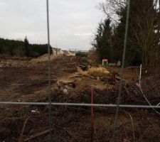 Voila le terrain ou sera implant&eacute;  les lot des 8 maison de 65 &agrave; 72