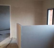 Les plâtres sèchent ...