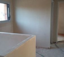 Les plâtres sèchent ...