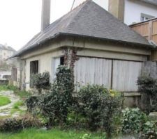 L'ancienne maison avant la démolition