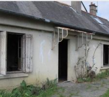 L'ancienne maison avant la démolition