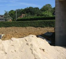 Enlevement des terres