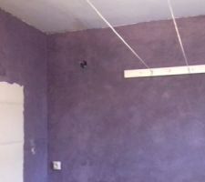 Buanderie - ancien espace avec meuble de rangement - Future douche
