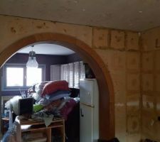 Ouverture cuisine/ chambre rdc a fermer