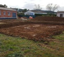 Terrassement de la plateforme