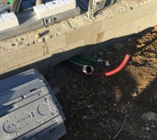 Pose des poutrelles et hourdis