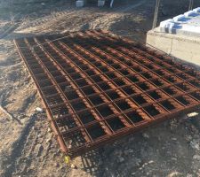 Pose des poutrelles et hourdis