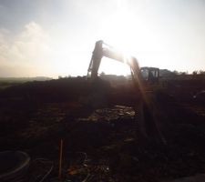 14 novembre 2016  1er jour des travaux !!
