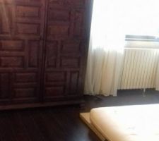 Chambre avant cloisement pour dressing