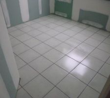 Pose carrelage salle de bain