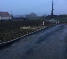 Vue des entr&eacute;es carrossables