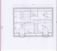 Plan de l'étage de notre maison