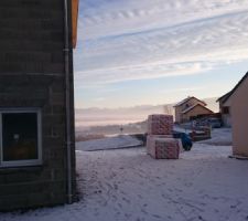 Enfin un peu de neige ! Il était temps (10 janvier)