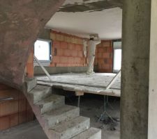 Plâtre en cours