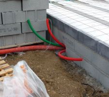 Sortie des raccordements EDF PTT