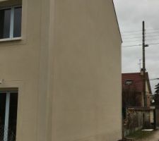 Ravalement pignon gauche