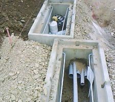 Arrivées électricité télécom