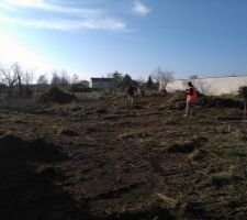 Pendant terrassement
